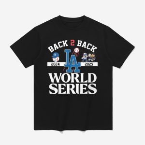 Dodgers Back 2 Back 2024-2025 World Series Shirt