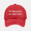 The Fading Of The Red White And Blue Hat 3