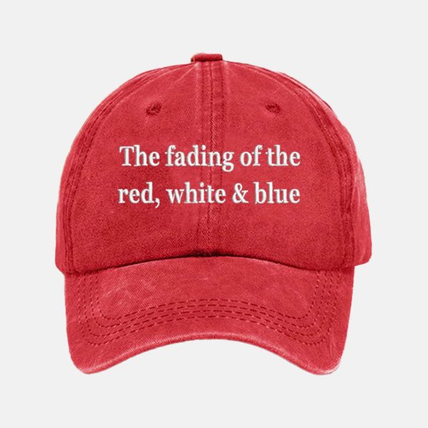 The Fading Of The Red White And Blue Hat 3
