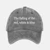 The Fading Of The Red White And Blue Hat 4