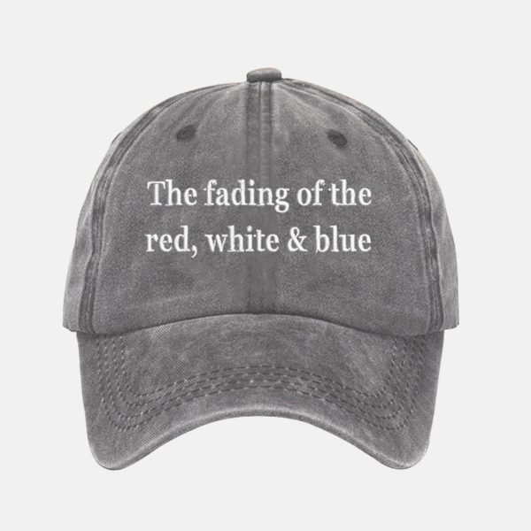 The Fading Of The Red White And Blue Hat 4