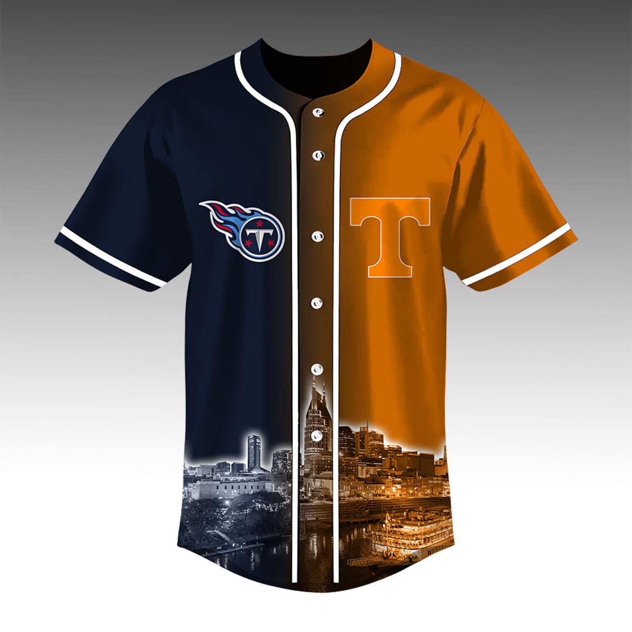 Titans x Volunteers Skyline Baseball Jersey 2 Titans x Volunteers Skyline Baseball Jersey1