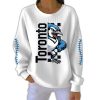 Toronto Baseball Elastic Pit Strip Sweatshirt1