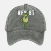 Unisex Portland Frog Resist Print Hat 1