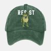 Unisex Portland Frog Resist Print Hat 2