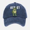 Unisex Portland Frog Resist Print Hat 3