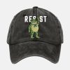 Unisex Portland Frog Resist Print Hat