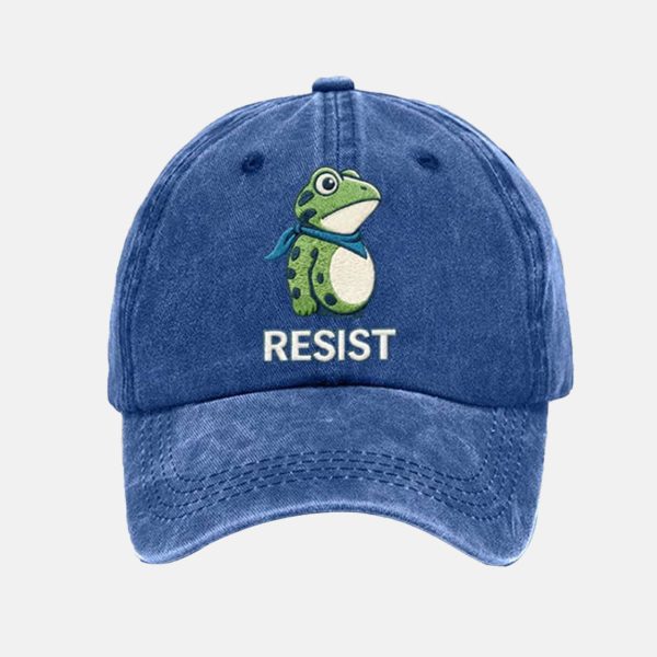 Unisex Resist Frog Baseball Cap 2