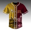 Vikings x Golden Gophers Skyline Baseball Jersey 3 Vikings x Golden Gophers Skyline Baseball Jersey1