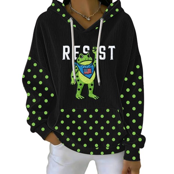 Women's Portland Frog Resist Hoodie