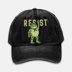 Resist Portland Frog Hat