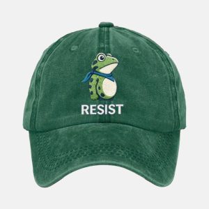 Unisex Resist Frog Baseball Cap 1