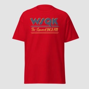 Stranger Things Dustin Henderson WSQK The Squawk 94.5 FM Shirt