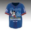 2025 Mickey Dodgers World Series BACK to BACK Champions Baseball Jersey 3 2025 Mickey Dodgers World Series BACK to BACK Champions Baseball Jersey