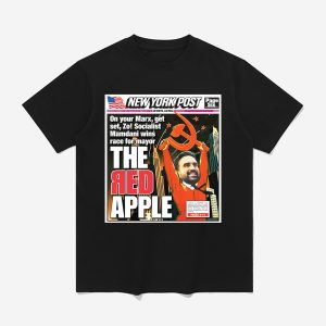 Zohran Mamdani The Red Apple Shirt