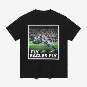 DeVonta Smith Touchdown Fly Eagles Fly Shirt