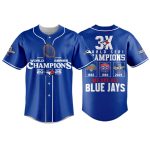 Blue Jays 3x World Series Champions 2025 Jersey