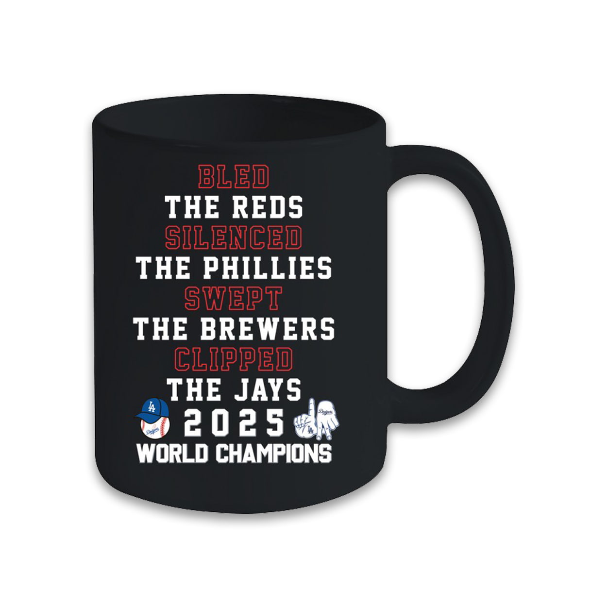 Dodgers Back 2 Back World Series Champs Mug 3 Dodgers Back 2 Back World Series Champs Mug 3