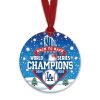 Dodgers Back to Back World Series Champions 2025 Christmas Ornament