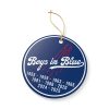 Dodgers Boys in Blue 9X World Series Champions Ornament1