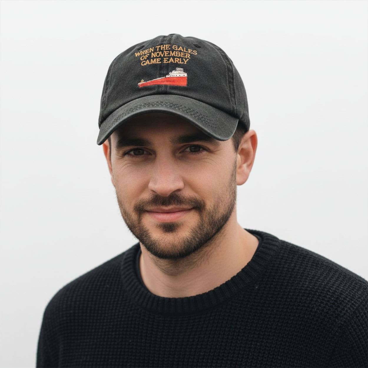 Edmund Fitzgerald When The Gales Of November Come Early Hat