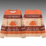 Grant Leonard Leftovers Are For Quitters Ugly Sweater