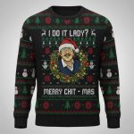 Jay Renshaw Do It Lady Merry Chit-Mas Ugly Sweater