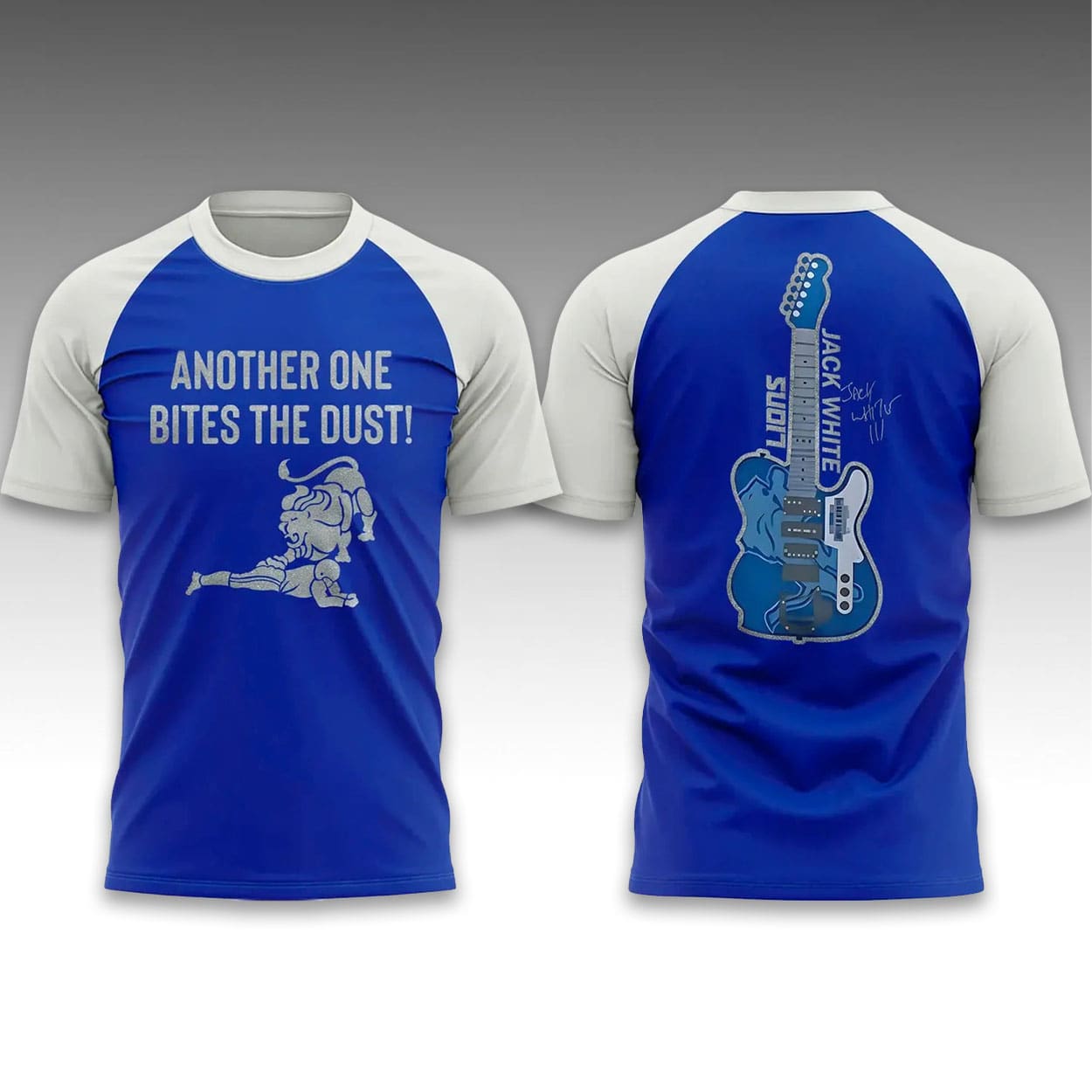 Lions Jack White Another One Bites The Dust Shirt Lions Jack White Another One Bites The Dust Shirt