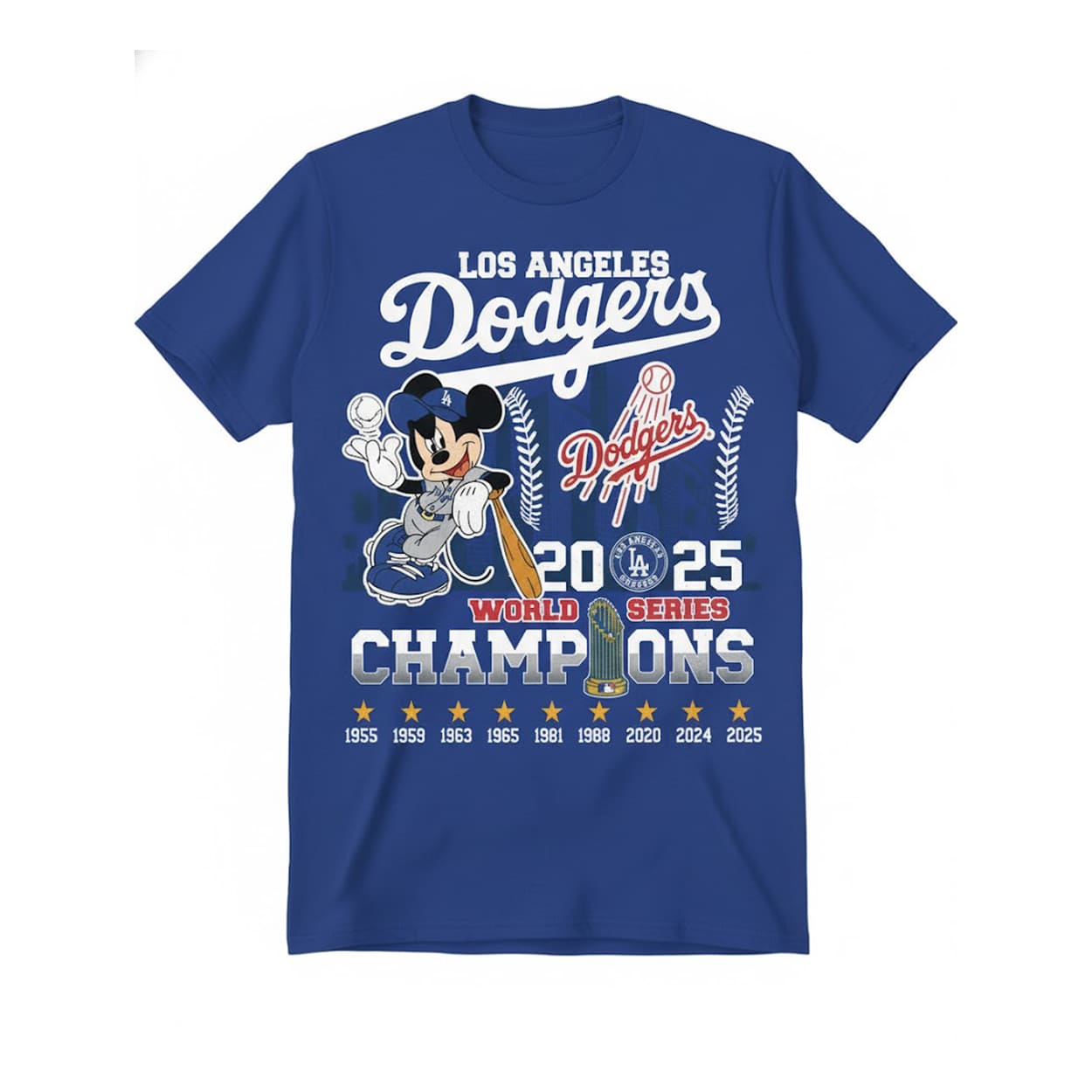 Mickey Dodgers 2025 World Series Champions Shirt 1 Mickey Dodgers 2025 World Series Champions Shirt
