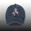 Pat Patriot Football Print Hat