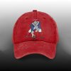 Pat Patriot Football Print Hat