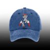 Pat Patriot Football Print Hat