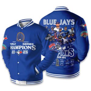 2025 Blue Jays World Series Champions Baseball Jacket