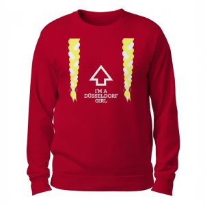 Nick Jonas A Very Jonas Christmas Movie I'm A Dusseldorf Girl Sweatshirt