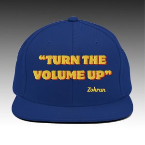 Zohran Mamdani Turn The Volume Up Hat