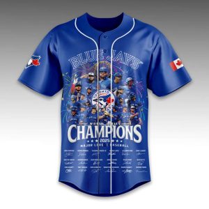 Blue Jays 2025 World Series Champions Baseball Jersey