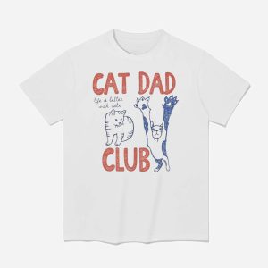 Cat Dad Club Shirt (1)