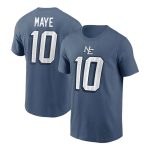 2025 Drake Maye 10 Patriots Shirt