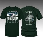 2025 Eagles NFC East Champs Two-Sided Shirt