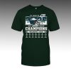 2025 Eagles NFC East Champs Two Sided Shirt1