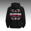 2025 Georgia Football SEC Conference Champions Hoodie2