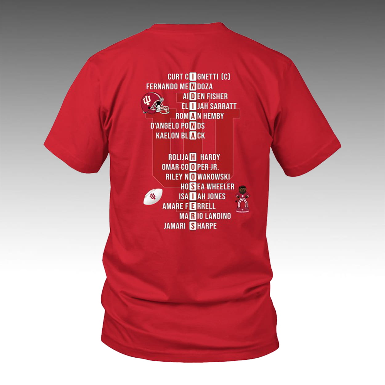 2025 Hoosiers Big Ten Champs Undefeated 13-0 Two-Sided Shirt 3 2025 Hoosiers Big Ten Champs Undefeated 13 0 Two Sided Shirt 3