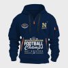 2025 Navy Midshipmen Commander-in-Chief's Trophy Champions Quarter Zip Hoodie 4 2025 Navy Midshipmen Commander in Chiefs Trophy Champions Quarter Zip Hoodie 2