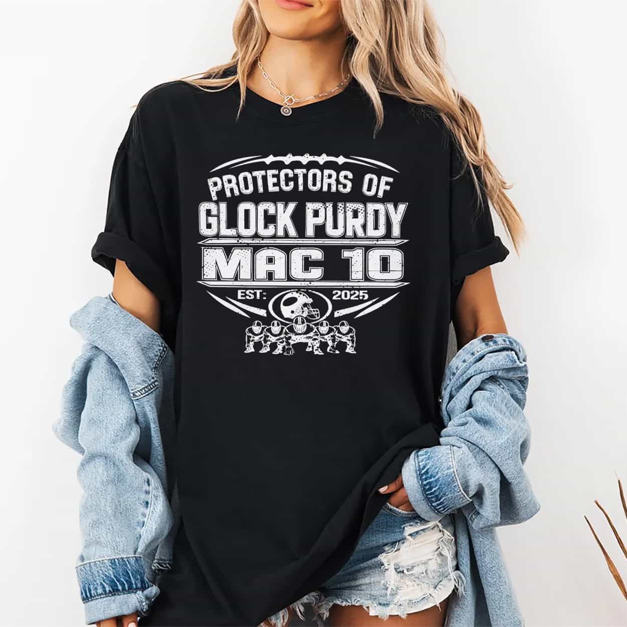 49ers Protectors Of Glock Purdy Mac To Est 2025 Shirt 2 49ers Protectors Of Glock Purdy Mac To Est 2025 Shirt (4)