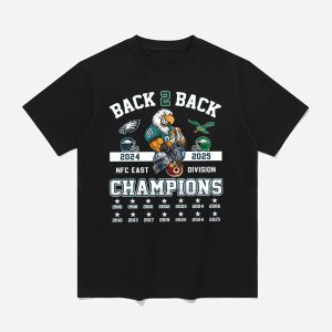 2025 Eagles B2B NFC East Champs Shirt 1