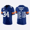 Bo Jackson Auburn Football In Memory Of Sullivan 7 Jersey