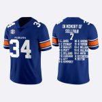 Bo Jackson Auburn Football In Memory Of Sullivan 7 Jersey