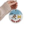 Brutus Ohio Snow Erase The M Ornament1