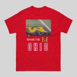 Brutus Ohio State Snow Erase The M Shirt