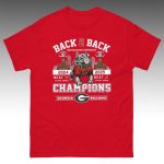 Congrats Bulldogs B2B SEC Champs 2025 Shirt